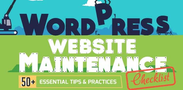 How to Maintain a WordPress Website – 50+ Helpful Tips [Infographic]